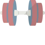 Dumbbell Iron Array SVG Icon
